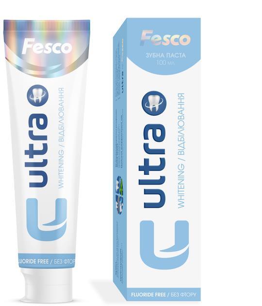 Зубная паста Fesco Whitening, 100 мл