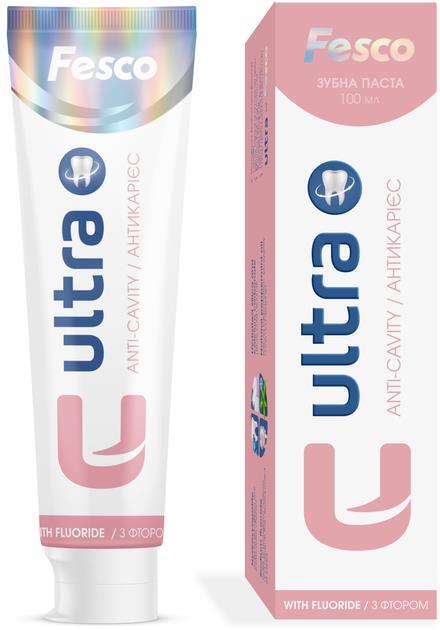 Зубна паста Fesco Anti-cavity, 100 мл