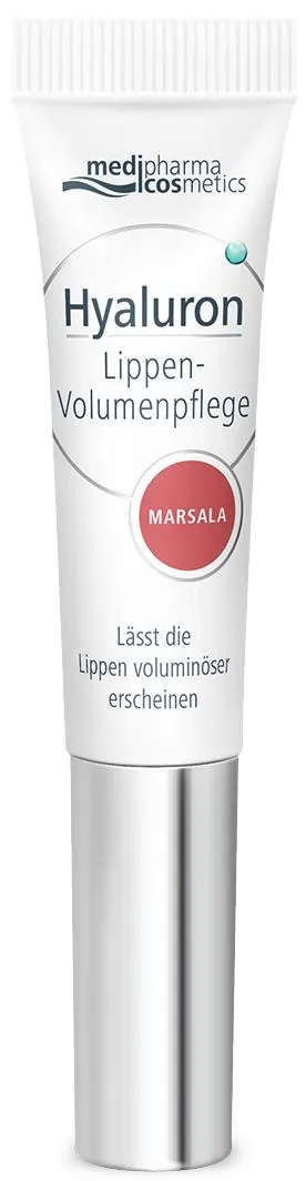 Бальзам для губ Medipharma Cosmetics Hyaluron Marsala для об'єму, 7 мл