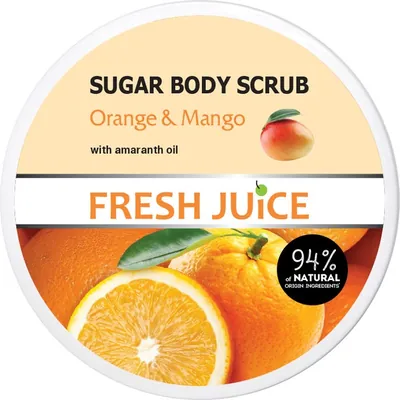 Скраб для тіла Fresh Juice Orange & Mango цукровий, 225 мл