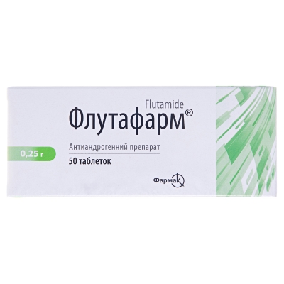 Флутафарм таблетки по 0.25 г №50 (10х5)
