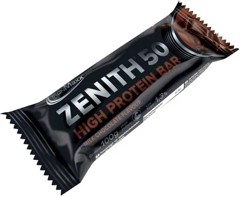 Батончик протеїновий IronMaxx Zenith 50 молочний шоколад, 100 г