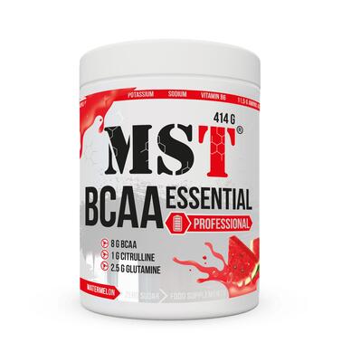 Комплекс аминокислот MST Nutrition BCAA Essential Professional арбуз, 414 г