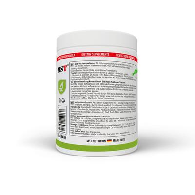 Комплекс аминокислот MST Nutrition BCAA Essential Professional клубника-киви, 414 г
