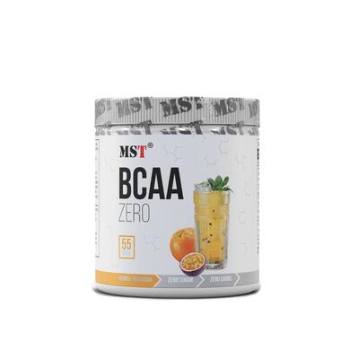 Комплекс аминокислот MST Nutrition BCAA Zero апельсин-маракуйя, 55 порций, 330 г