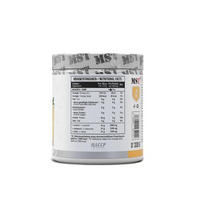 Комплекс аминокислот MST Nutrition BCAA Zero апельсин-маракуйя, 55 порций, 330 г