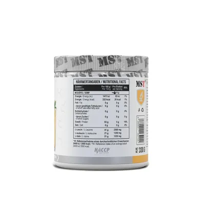 Комплекс амінокислот MST Nutrition BCAA Zero апельсин-маракуйя, 55 порцій, 330 г