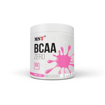 Комплекс аминокислот MST Nutrition BCAA Zero жвачка, 55 порций, 330 г