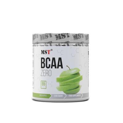 Комплекс аминокислот MST Nutrition BCAA Zero зеленое яблоко, 55 порций, 330 г