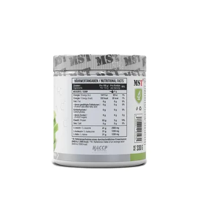 Комплекс амінокислот MST Nutrition BCAA Zero зелене яблуко, 55 порцій, 330 г
