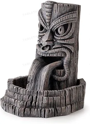 Декорація Exo Terra Tiki Притулок, поїлка і миска 3в1, велика