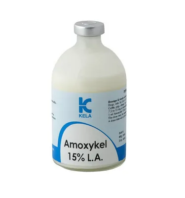 АмоксіКел 15 % (ДЛЯ ТВАРИН) розчин для ін'єкцій, 250 мл