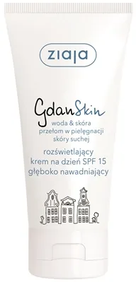 Крем для обличчя Ziaja GdanSkin SPF 15 освітлюючий, 50 мл