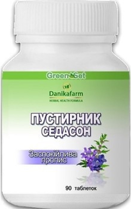 Пустырник Седасон Даникафарм таблетки №90