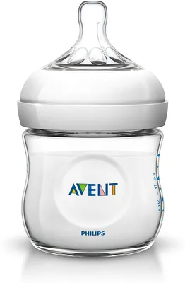 Пляшечка для годування Philips Avent Naturals SCF690/17 з силіконовою соскою, з народження, 125 мл