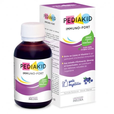Педиакид PEDIAKID Immuno Fort сироп иммуно-укрепляющий, 125 мл