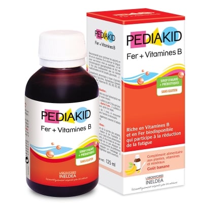 Педиакид PEDIAKID Fer + Vitamine B сироп Фер + витамины, 125 мл