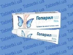 Гепарил 1000 гель 1000 ОД/г по 30 г у тубах