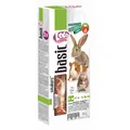 Ласощі для гризунів і кроликів Lolo Pets з полуницею, 90 г