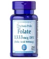 Фолиевая кислота Puritan's Pride Folic Acid 800 мкг, 250 таблеток