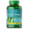 Гінкго Білоба Puritan's Pride Ginkgo Biloba 120 мг, 200 капсул