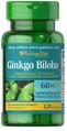 Гинкго Билоба Puritan's Pride Ginkgo Biloba 60 мг, 120 таблеток