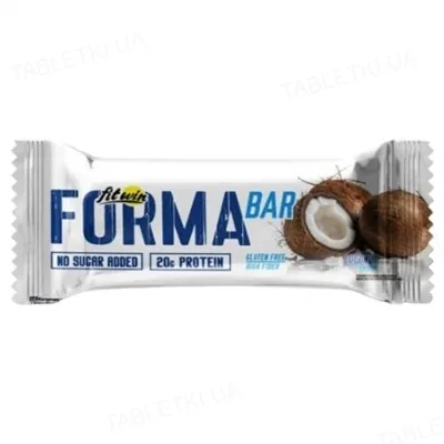 Батончик протеїновий FitWin Forma Bar кокос, 60 г