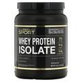 Изолят сывороточного протеина California Gold Nutrition Sport без добавок, 454 г
