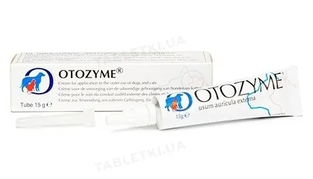 Отозим крем для вух для кішок і собак, 15 г