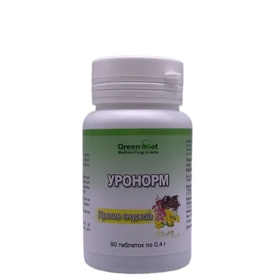 Уронорм GreenSet, 90 таблеток