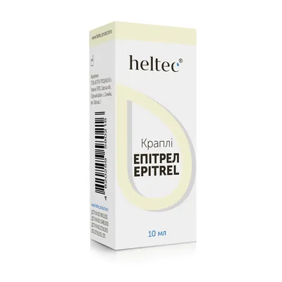 Епітрел (Epitrel) краплі по 10 мл у полімерному флаконі у картонній пачці