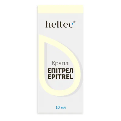 Епітрел (Epitrel) краплі по 10 мл у полімерному флаконі у картонній пачці