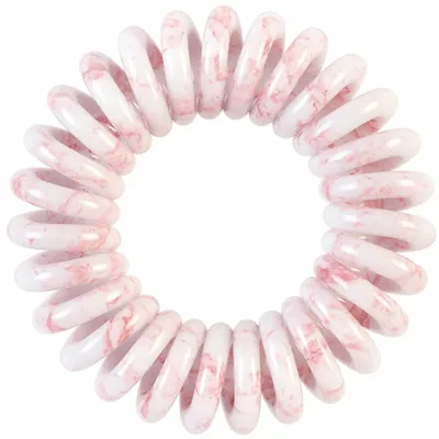 Резинка-браслет для волосся Invisibobble Original Marblelous Pinkerbell, 3 шт