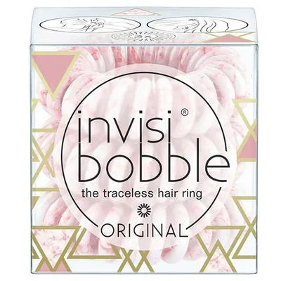 Резинка-браслет для волосся Invisibobble Original Marblelous Pinkerbell, 3 шт