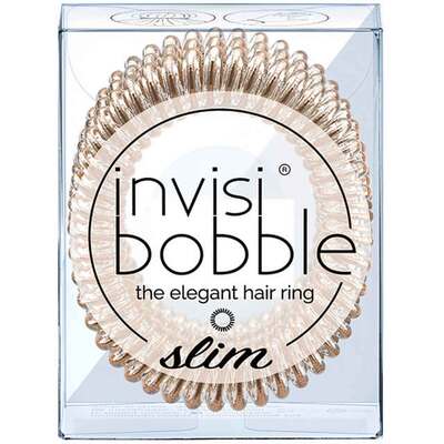 Резинка-браслет для волос Invisibobble Slim Bronze Me Pretty, 3 шт