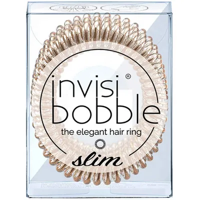 Резинка-браслет для волосся Invisibobble Slim Bronze Me Pretty, 3 шт