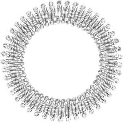 Резинка-браслет для волос Invisibobble Slim Chrome Sweet Chrome, 3 шт