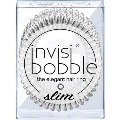 Резинка-браслет для волос Invisibobble Slim Chrome Sweet Chrome, 3 шт