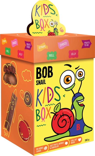Набір Bob Snail Kids Box з іграшкою та квестом, 382 г