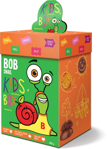 Набор Bob Snail Kids Box с игрушкой и квестом, 382 г