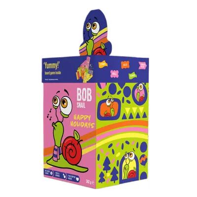 Набір Bob Snail Christmas box Різдвяний бокс з іграшкою, 382 г