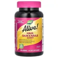 Дієтична добавка Nature's Way Alive! для волосся, шкіри та нігтів з колагеном, жувальні мармеладки зі смаком полуниці, №60
