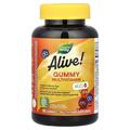 Мультивитамины для детей Nature's Way Alive! Multi-Vitamin вишня, апельсин и виноград, 60 жевательных мармеладок