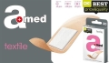 Набор пластырей медицинских A-med Textile бактерицидных на текстильной основе, 20 штук