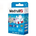 Набор пластырей медицинских Medrull Marine на полимерной основе, 1,9 см х 7,2 см, 10 штук