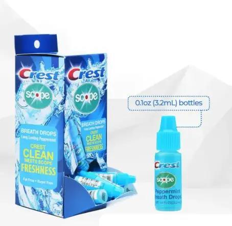 Капли Crest Scope для свежести дыхания, 3,2 мл
