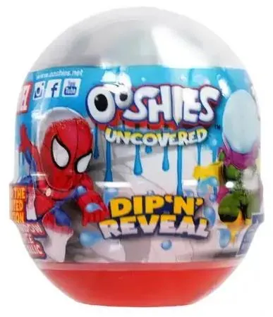 Фігурка-сюрприз Ooshies Марвел у капсулі, що змінює колір (в асортименті)