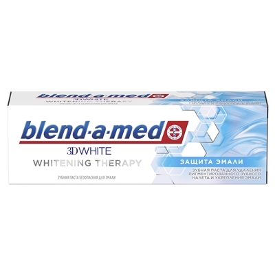 Зубная паста Blend-a-med 3D White Whitening Therapy Защита эмали, 75 мл