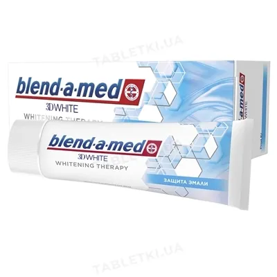 Зубна паста Blend-a-med 3D White Whitening Therapy Захист емалі, 75 мл