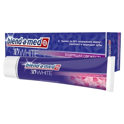 Зубная паста Blend-a-med 3D White Бодрящая свежесть, 100 мл
